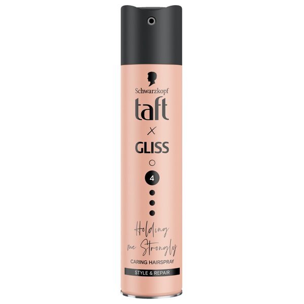 Taft x Gliss Holding Me Strongly Hold 4 ošetrujúci lak na vlasy<br>250ml