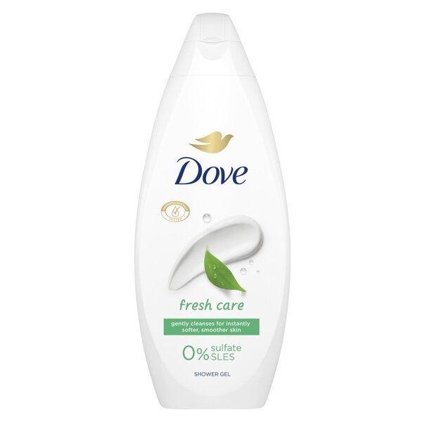 „Dove Essential Fresh Care“ dušo želė, 250 ml