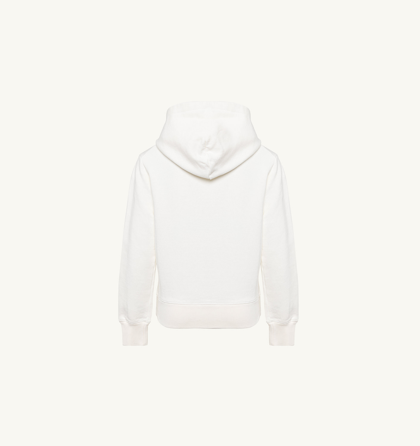 HANORAC ALB DIN JERSEY DE BUMBAC PENTRU COPII