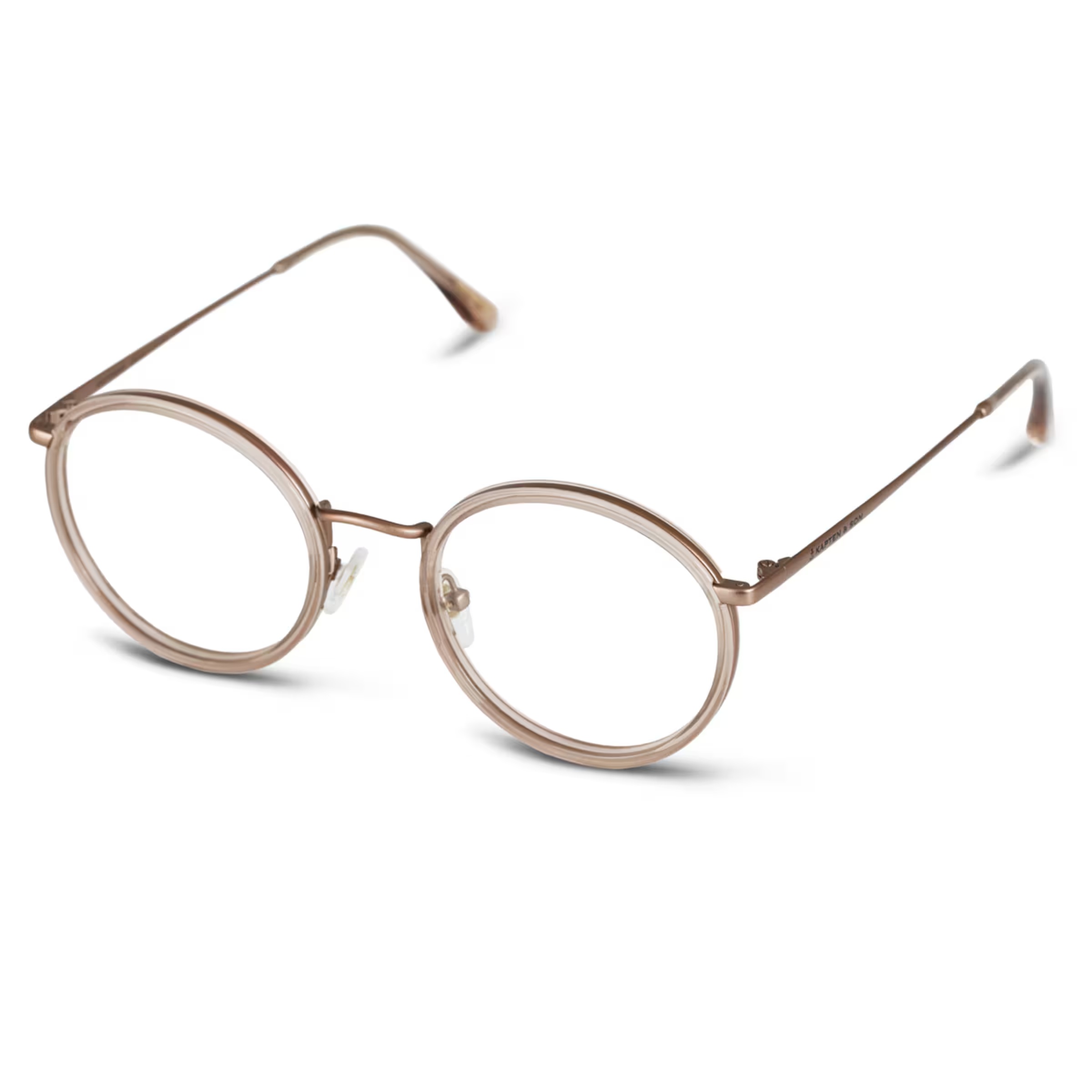 Amsterdam Transparent Hazel avec verres correcteurs