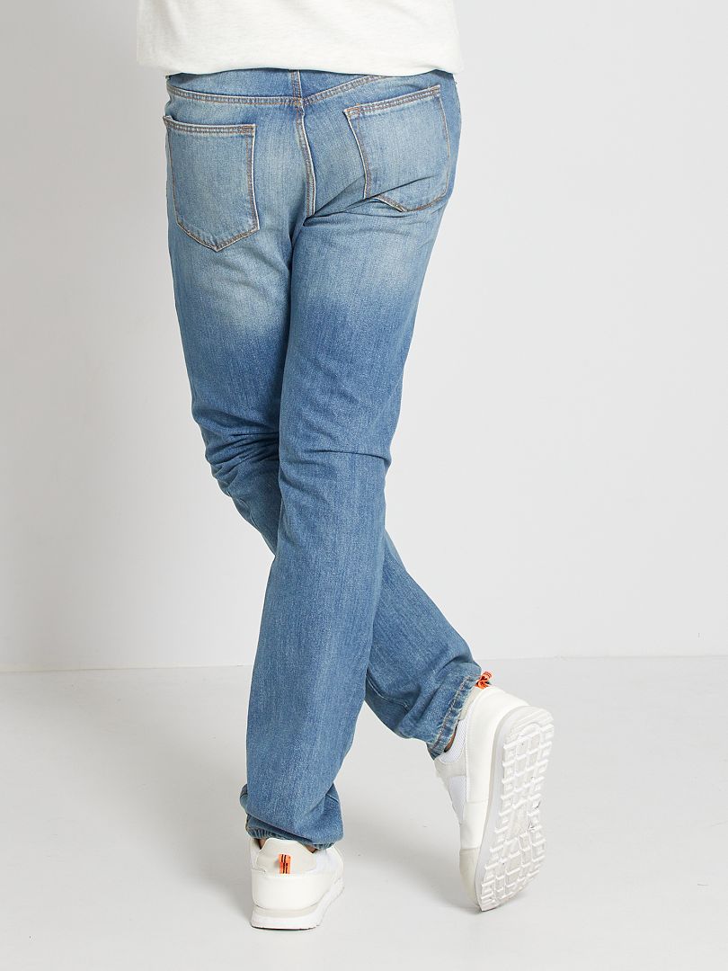 Calça jeans regular tamanho L34 - cor pedra