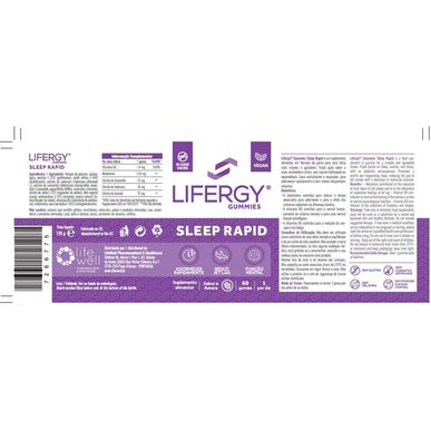 Lifergy Lifergy Gummies Sleep Rapid 60 nallekarkkia 60 nallekarkkia