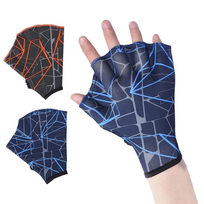 Gants de natation - OMABETA - Palmés - Nylon haute qualité - Mixte - Adultes