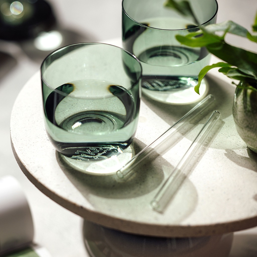 Čaša za vodu Villeroy & Boch, set od 2, boja: kadulja (1 komad)