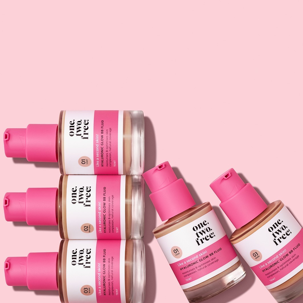 one.two.free! BB krema Hijaluronski sjaj BB fluid – 30ml