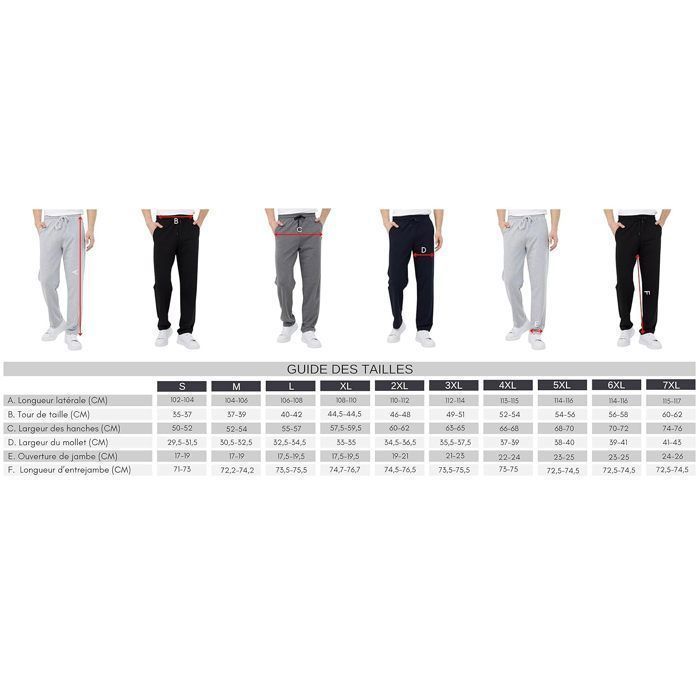 Pack de 4 pantalones deportivos cómodos para hombre para uso diario – Negro, gris oscuro, gris claro y azul – Corte recto, algodón transpirable – Tallas de la S a la 7XL – COMEOR