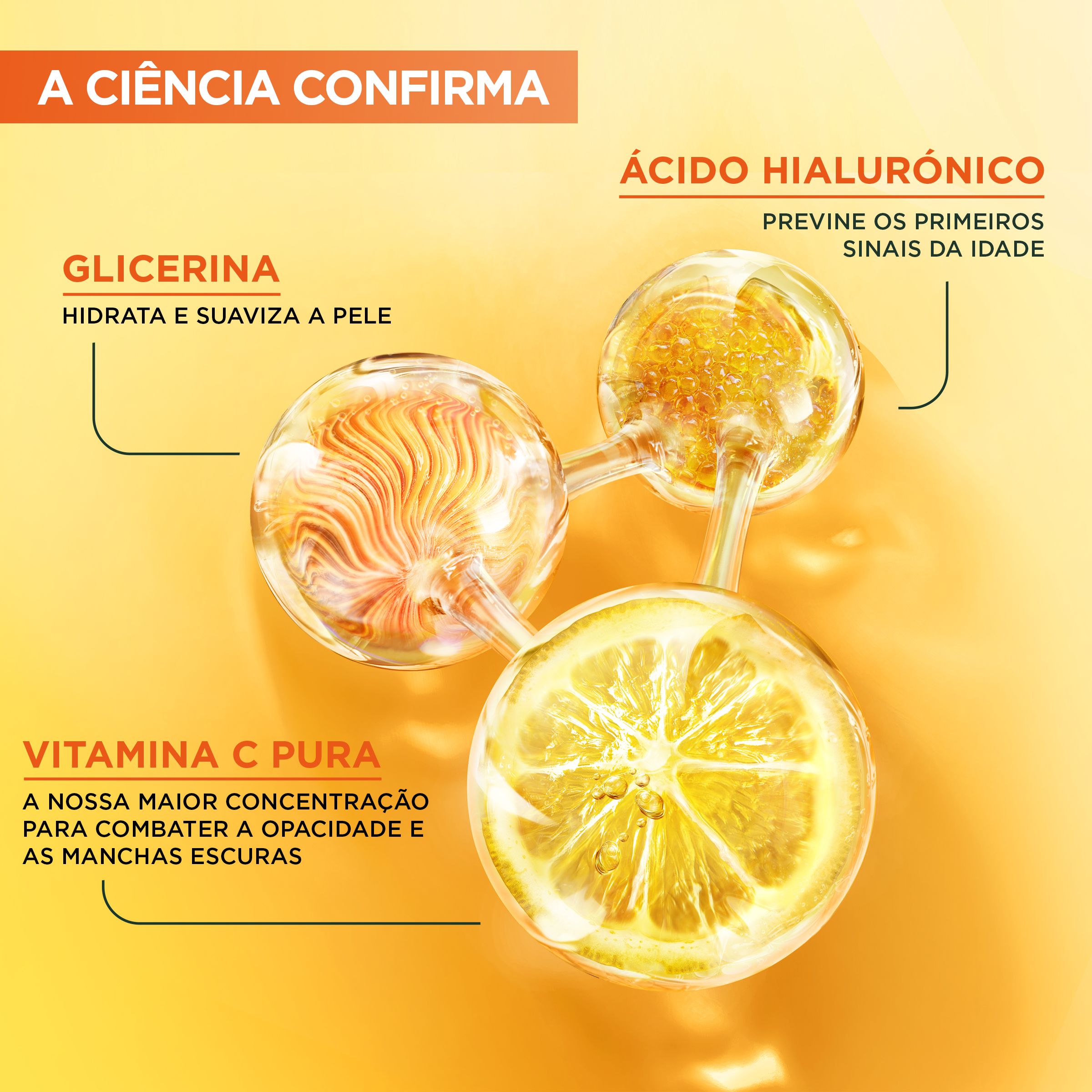 „Skin Active“ vitamino C naktinis serumas Serumai
