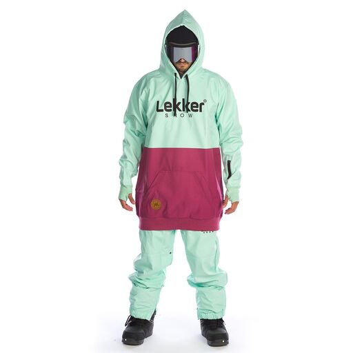  Moletom 10K Lekkker Snow Mint Maroon