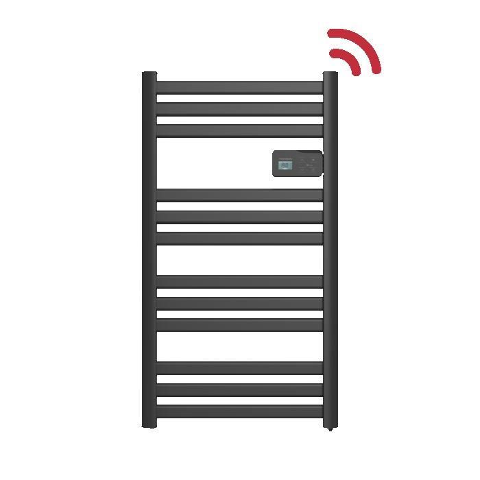 Flüssigkeitsloser elektrischer Handtuchwärmer – THOMSON – COSMO 500 W – WLAN-fähig – Schwarz – NF