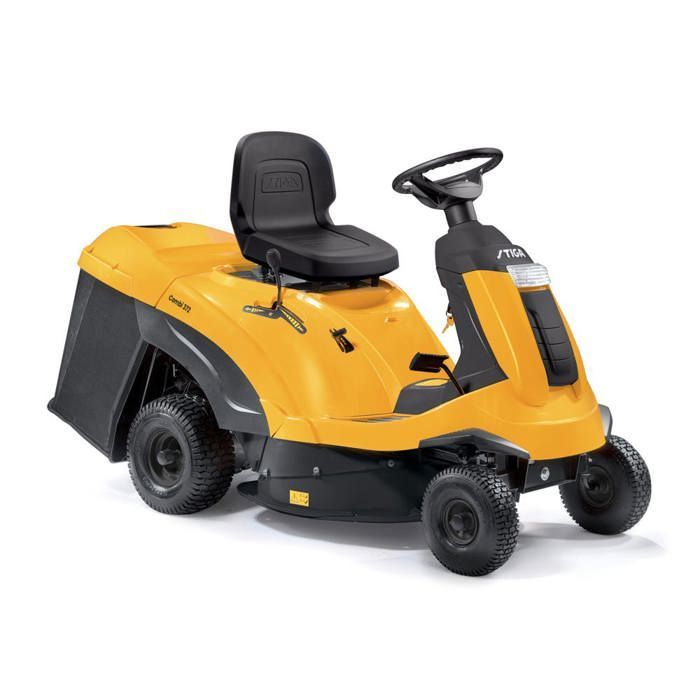 STIGA COMBI 372 ZITMAAIER, 414 CC, 72 CM – HYDROSTATISCHE TRANSMISSIE, 170 L GRASOPVANGBAK – GAZONS TOT 2.500 M²