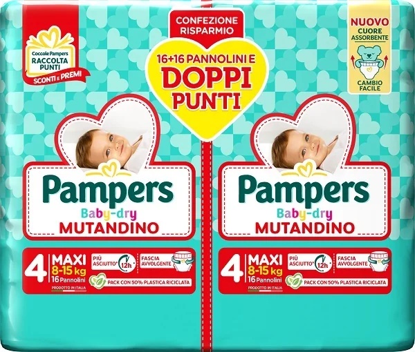 Pampers Windeln Pampers BD Mut Duo DWCt Max 32 Stück