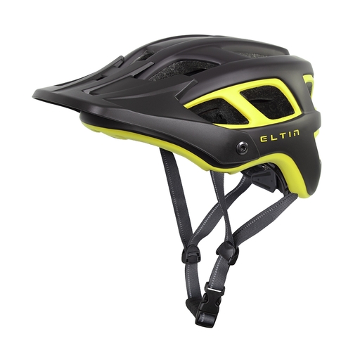 Capacete Eltin Protect 3 Preto/Amarelo