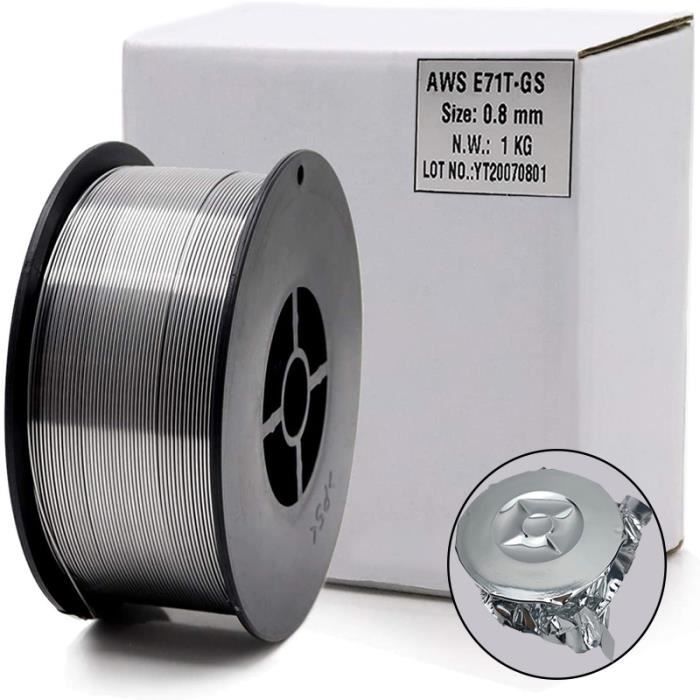 MIG Welding Wire - PRUMYA - E71T-GS - 0.8mm - 1kg - Self-shielded Carbon Steel