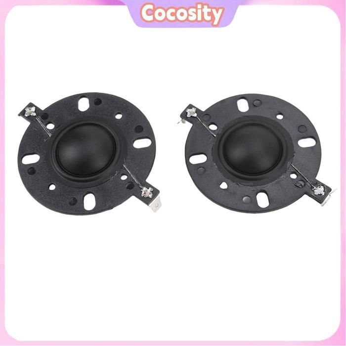 Cocosity Diaphragme de tweeter Diaphragme du Tweeter, Diaphragme de Corne de Remplacement de Haut-parleur video videoprojecteur