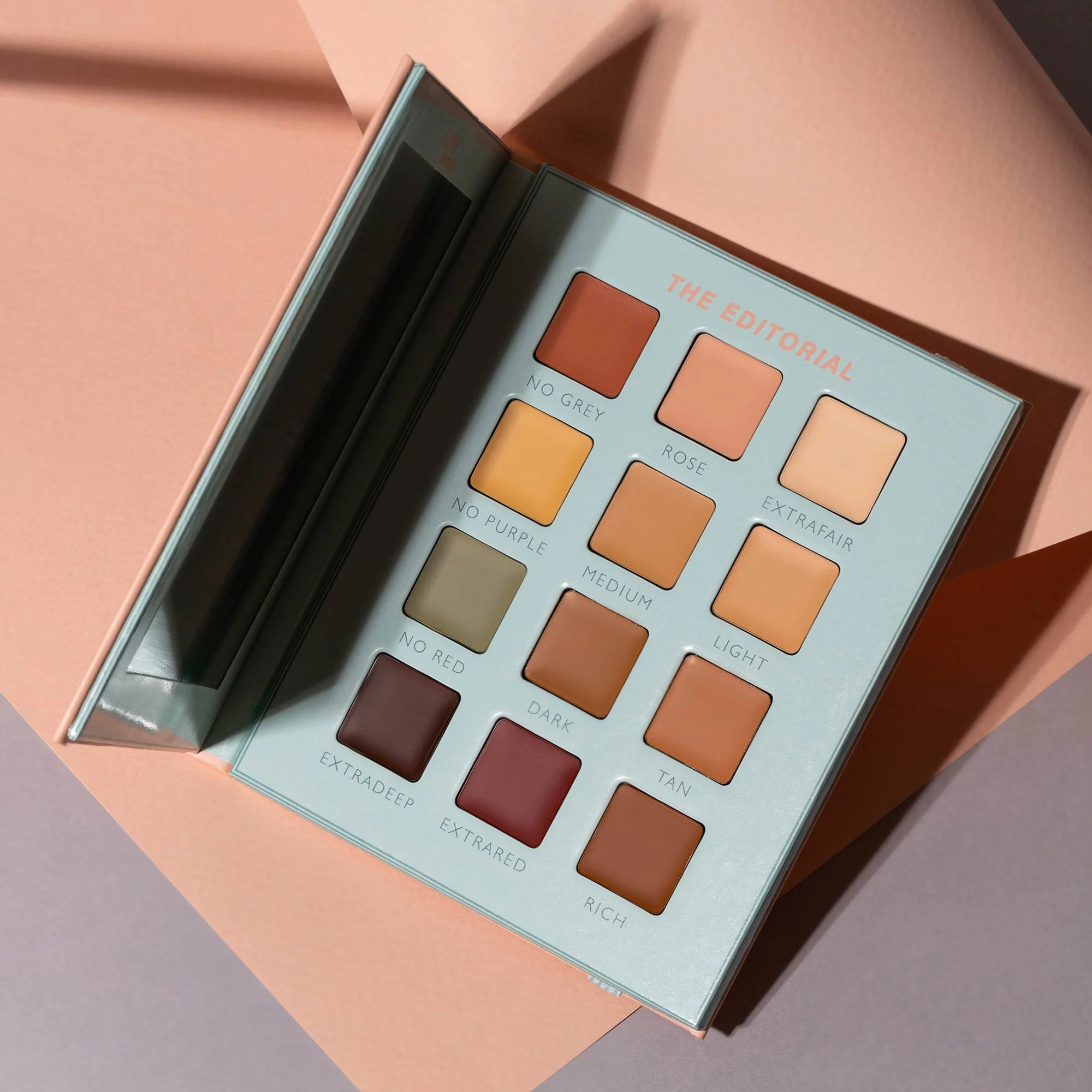 Incarnato The Editorial Palette - Palette viso, Correttore