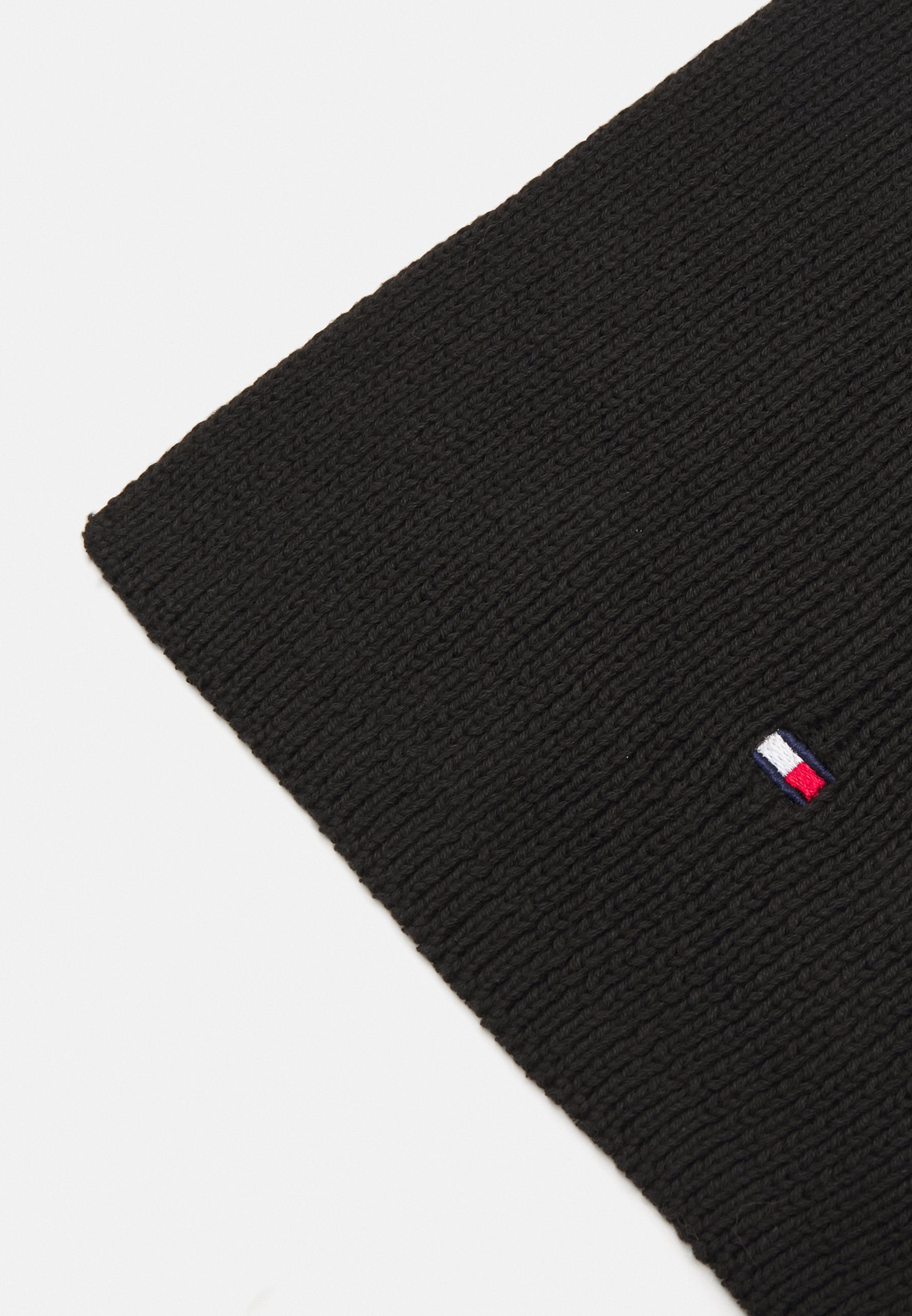 Écharpe Tommy Hilfiger à petit drapeau unisexe - Écharpe - noire