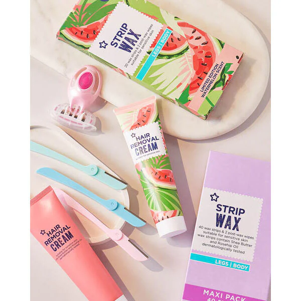 Superdrug Limited Edition Wassermelonen-Wachsstreifen (20 Stück)
