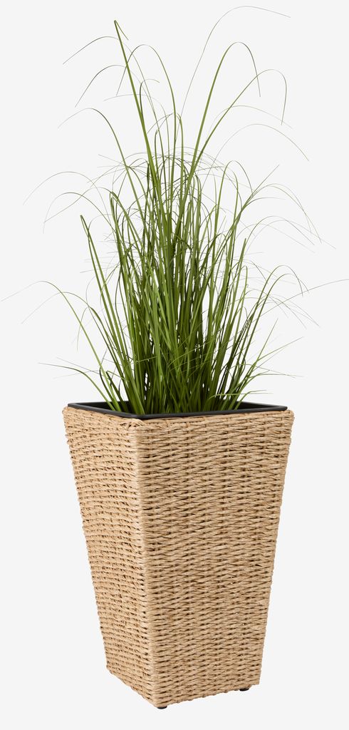 Kvetináč KUBB KUBB Š30xD30xV50 prírodný