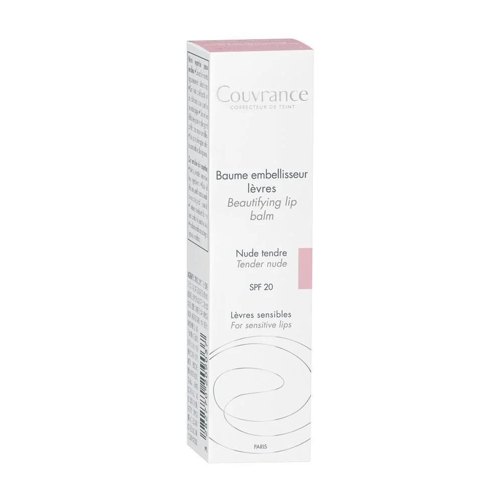 AVENE Avène Couvrance huulepalsam Nude Spf20 Kaitseb ja värvib
