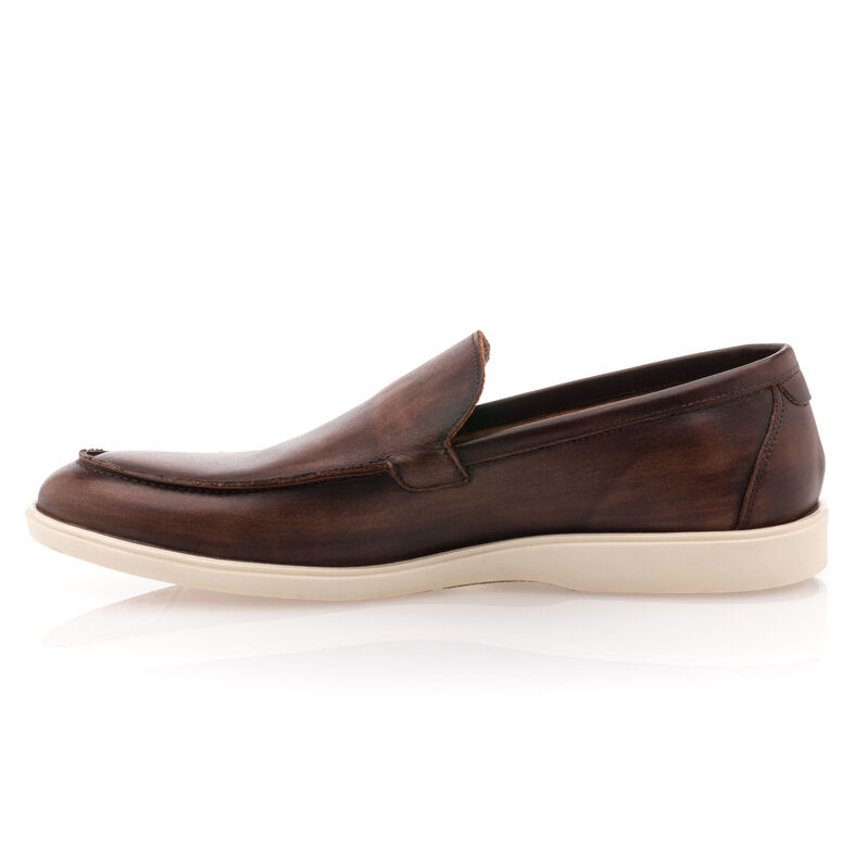 Miesten ruskeat loaferit/veneilykengät