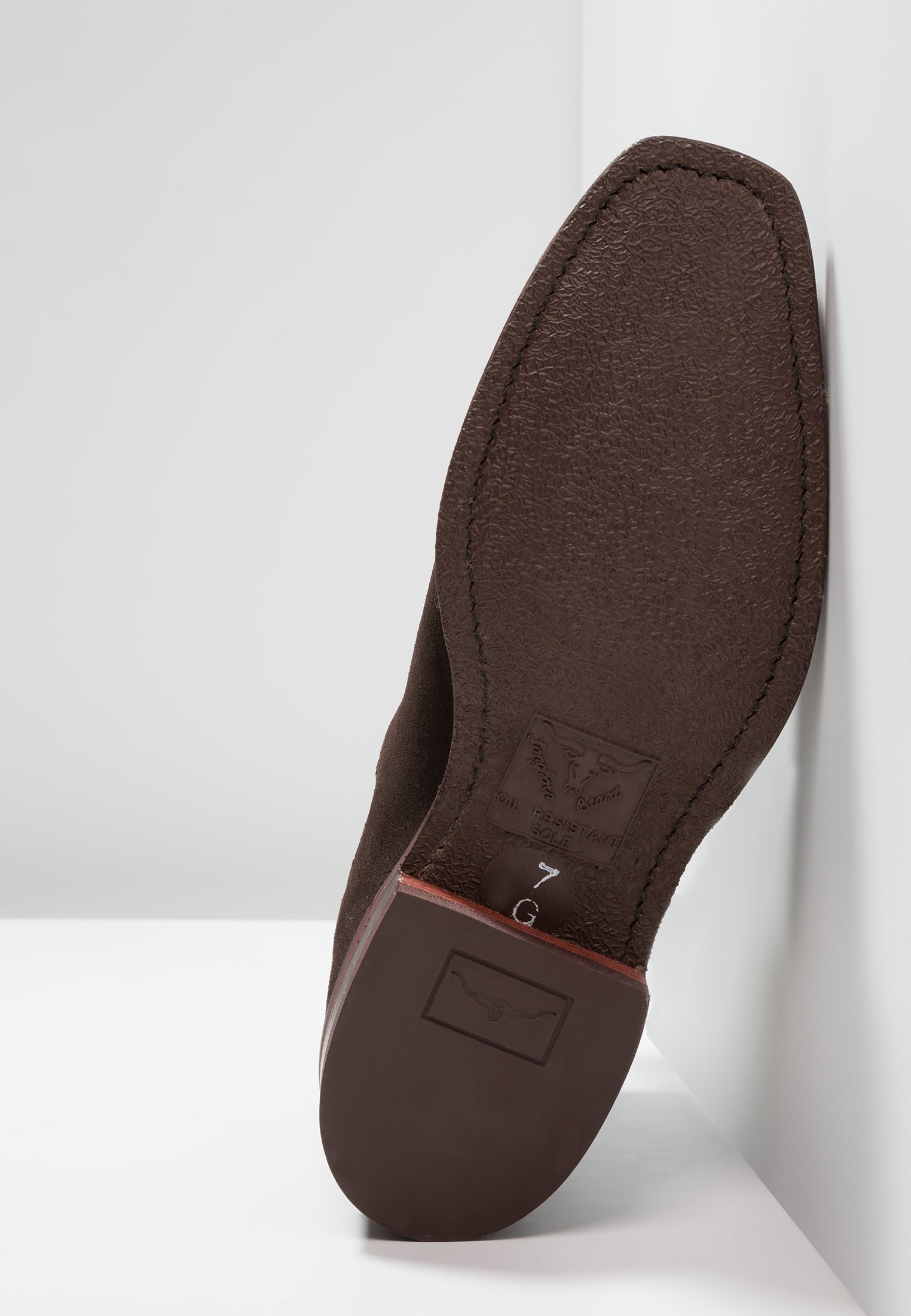 RM WILLIAMS COMFORT CRAFTSMAN SQUARE G FIT - Klassieke enkellaarsjes - chocoladebruin