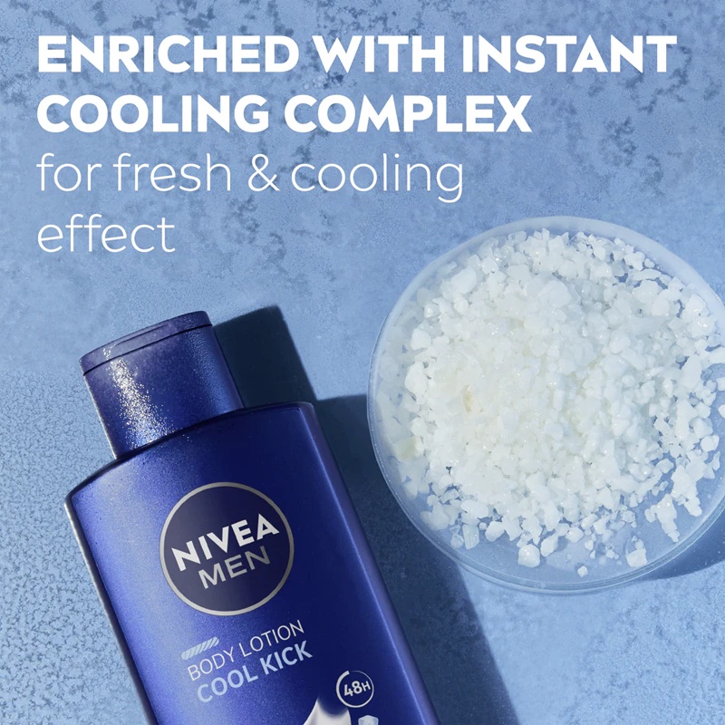 NIVEA MEN Cool Kick vlažilno mleko za telo