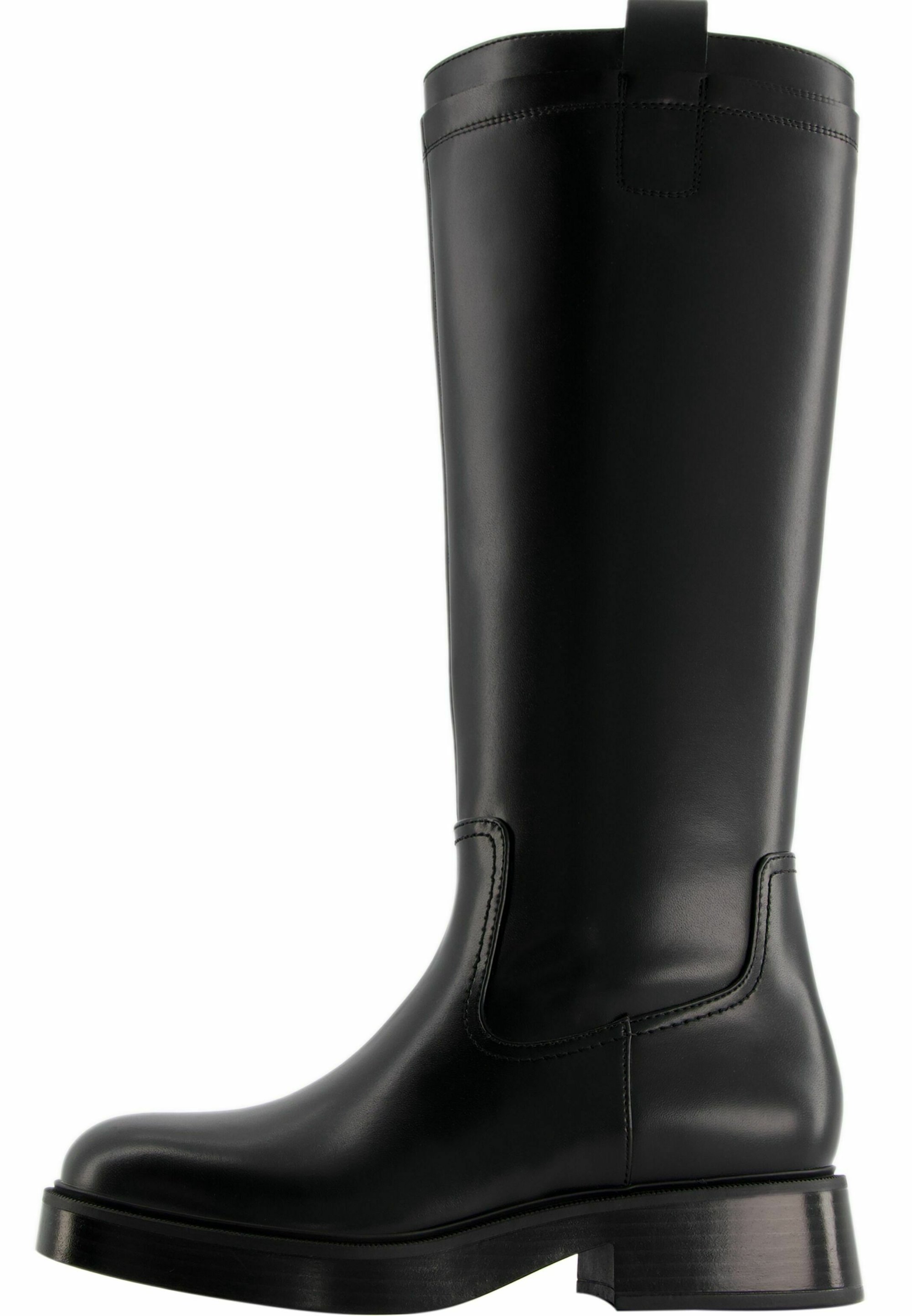 Stivali con plateau Bershka - neri