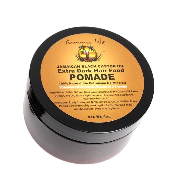 Aceite de ricino negro jamaicano Sunny Isle Extra Oscuro para el Cabello Alimento