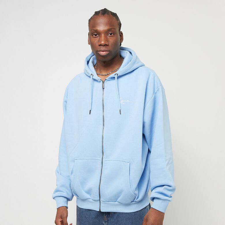Chest Signature Oversized Full Zip Diner Hoodie