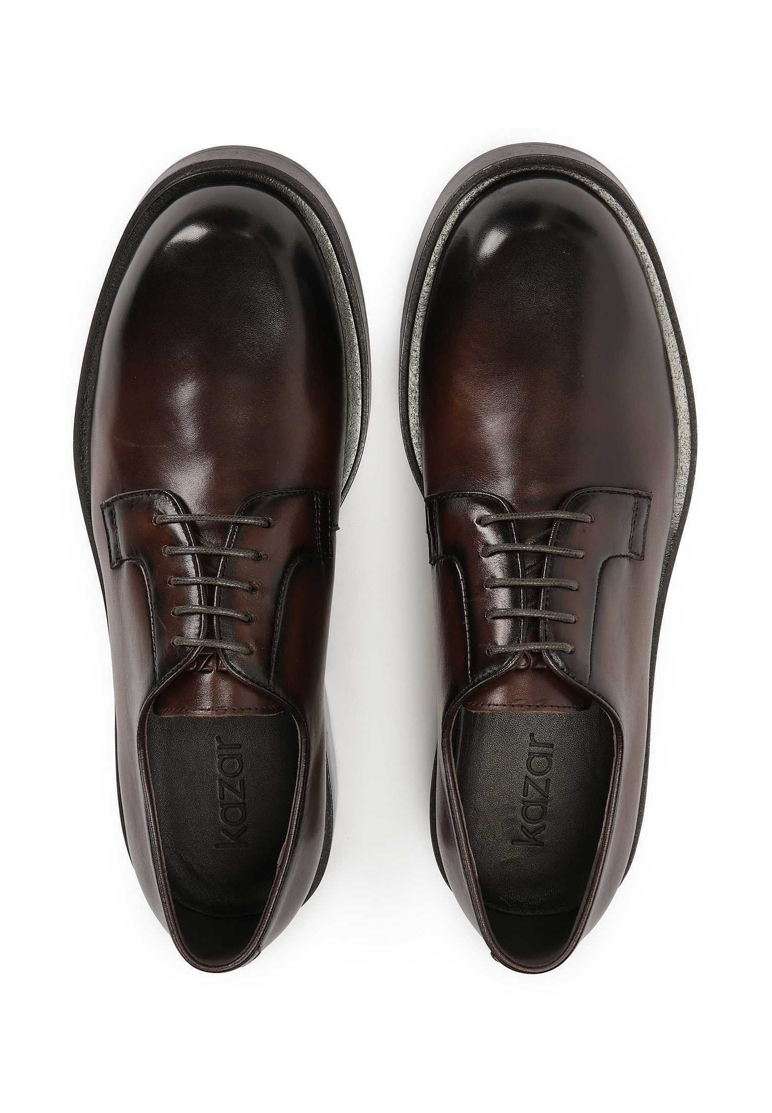 Kazar HENRYST - Elegante veterschoenen - bruin