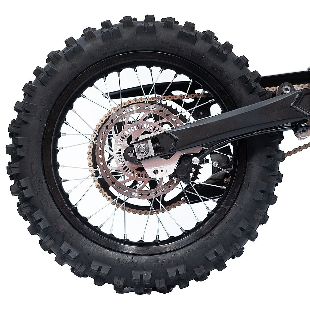 GoTrax - Everest elektrisk dirtbike med 80 km max räckvidd och 85 km/h maxhastighet