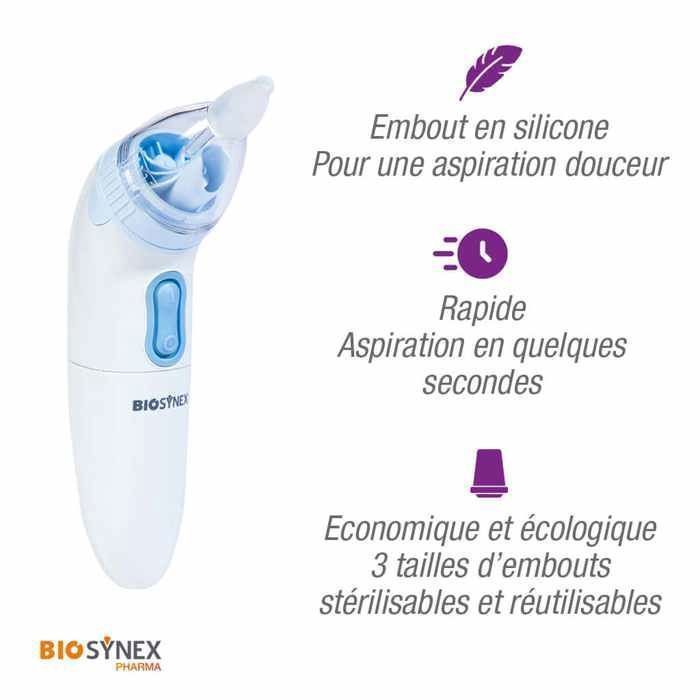 Aspirador nasal eléctrico Biosynex Exacto