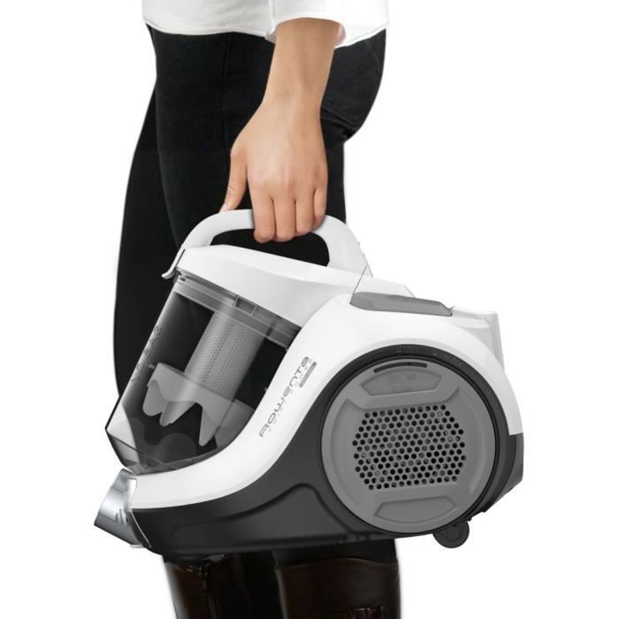 Canister vacuum cleaner - Rowenta - RO2957EA - Bagless - 1.2 L - 77 dB(A)