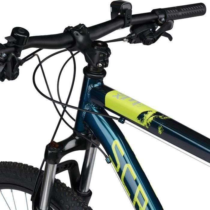 Vélo VTT 27.5'' SCRAPPER XC 3.1 LTD cadre en aluminium - Fourche Télescopique 21 Vitesses, equipé Shimano et double freins à