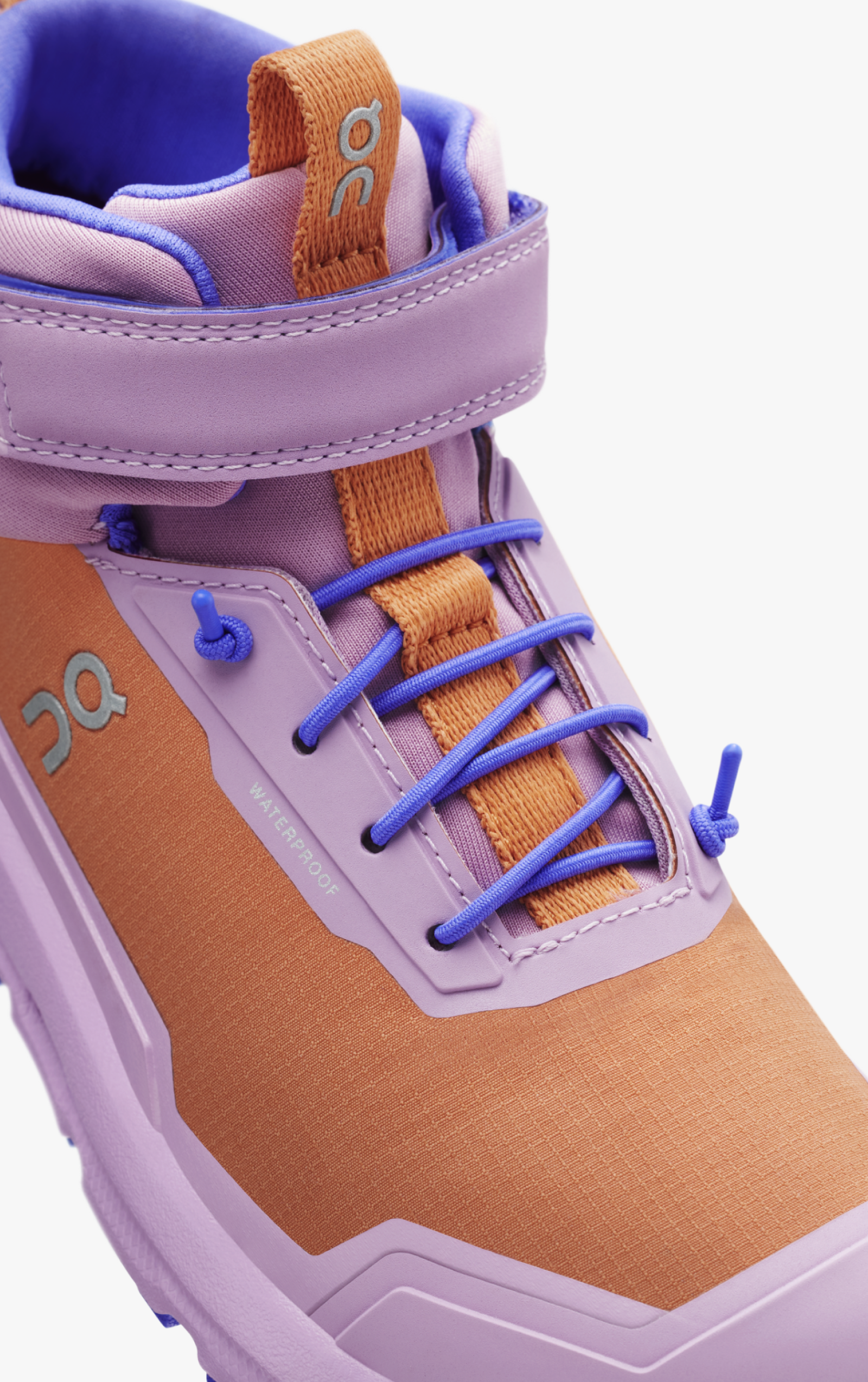 On Giacca a vento impermeabile Cloudhero Mid Glacier per bambini | Lavabile