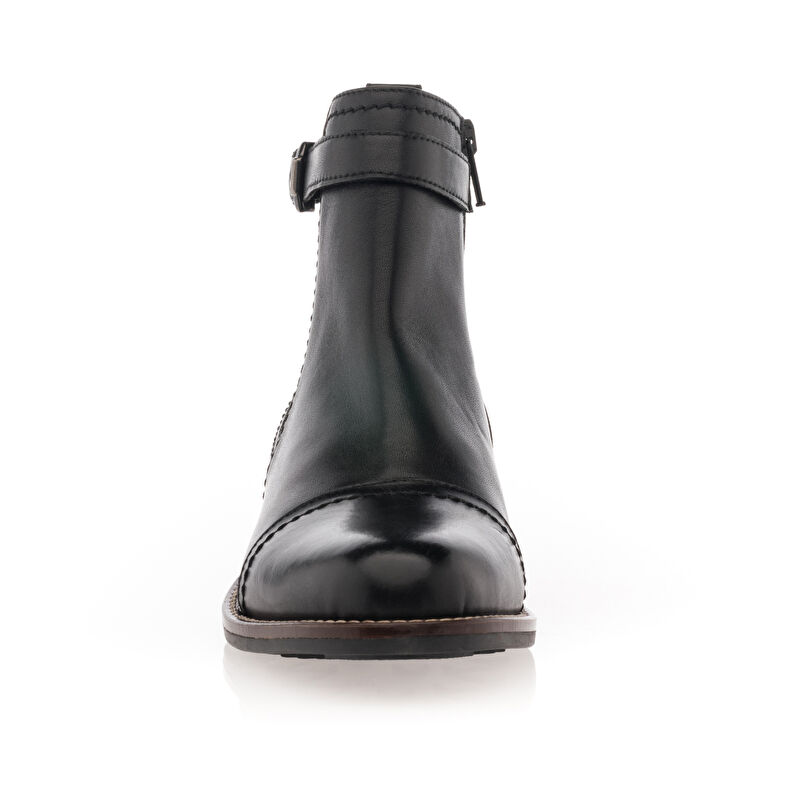 Schwarze Damenstiefel / Stiefeletten