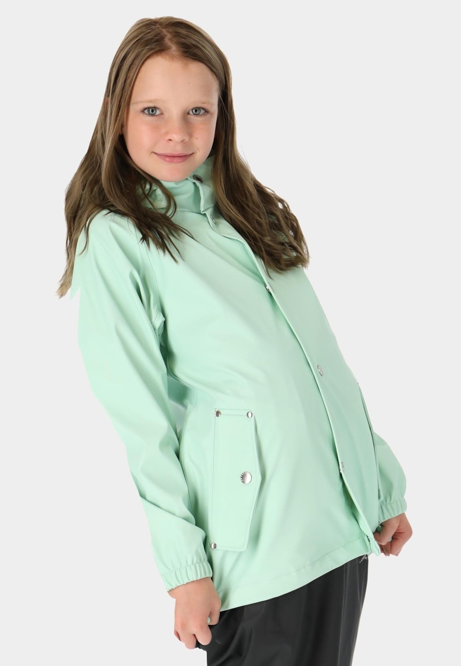 Swedemount VÄDERÖARNA JR - Wasserdichte Jacke - Mint