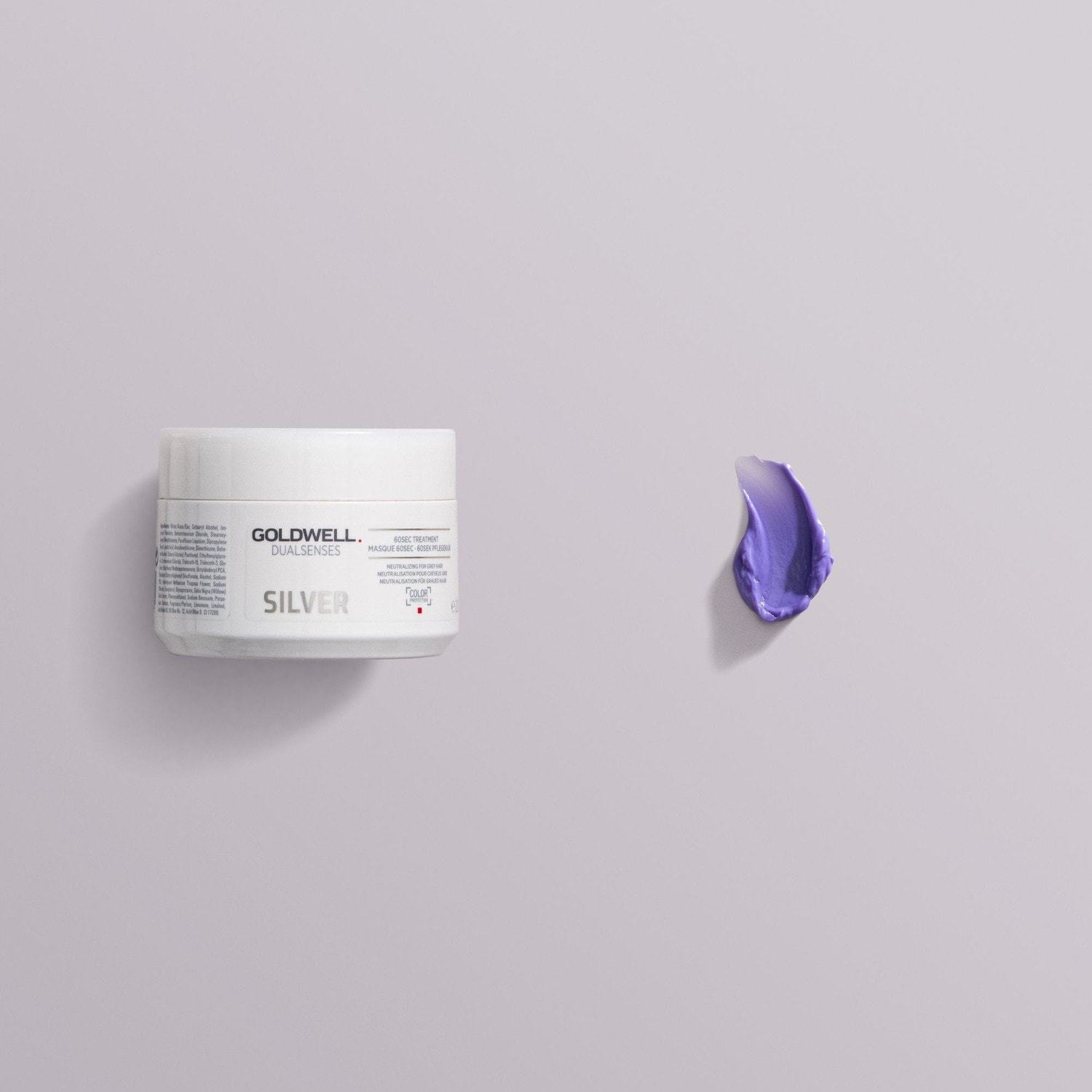 „Goldwell Dualsenses Silver“ plaukų kaukė, 60 sekundžių trukmės procedūra – 200 ml