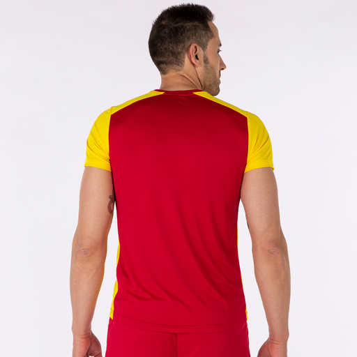  Camiseta Manga Corta Joma Record Ii Rojo Amarillo