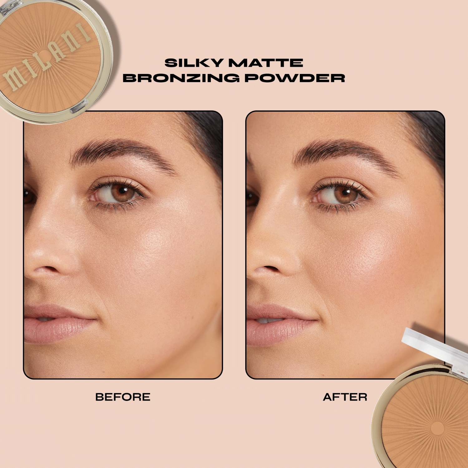 Milani Bronzer svilenkasto mat bronzer u prahu - 4 g