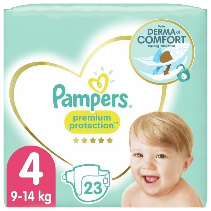 PAMPERS Premium Protection Size 4 - 23 Layers