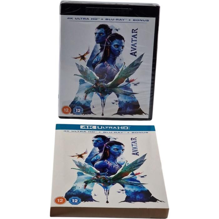 Avatar 4K Ultra HD + Blu-ray + [estuche] James Cameron 2023 Región libre