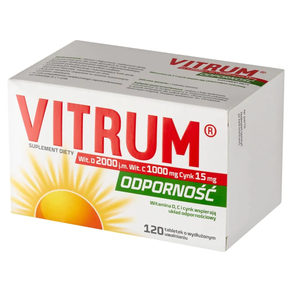 Vitrum Odporność, 120 Tabletek