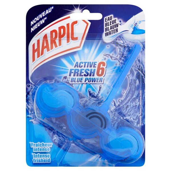 Harpic Active Fresh 6 Blue Power toaletni blok<br>39g