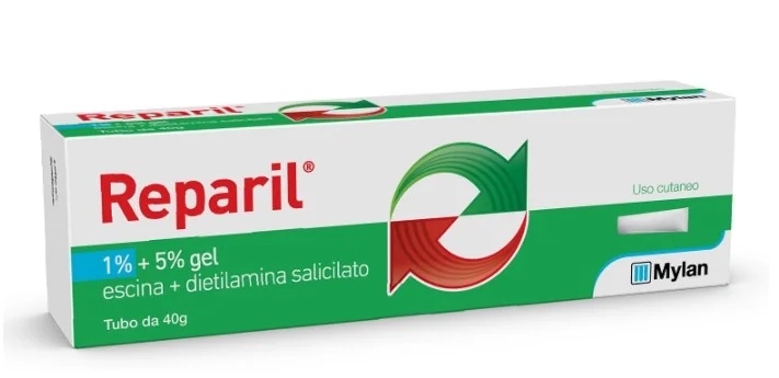 Reparil Gel CM 1%+5% 40 g Gewrichts- en spierpijn