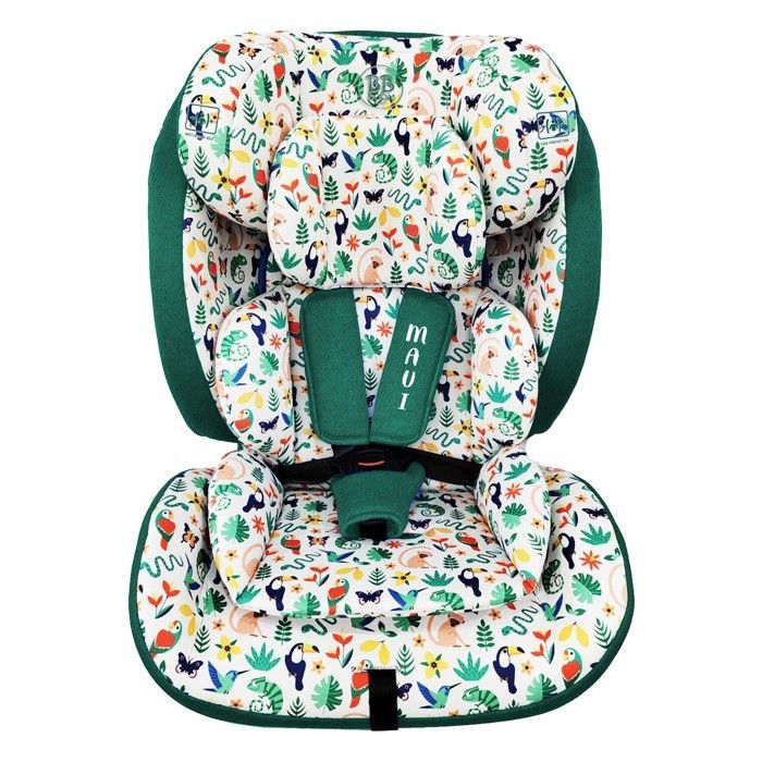 MAUI R129 Convertible Belted Car Seat 76-150 cm for Child Jungle