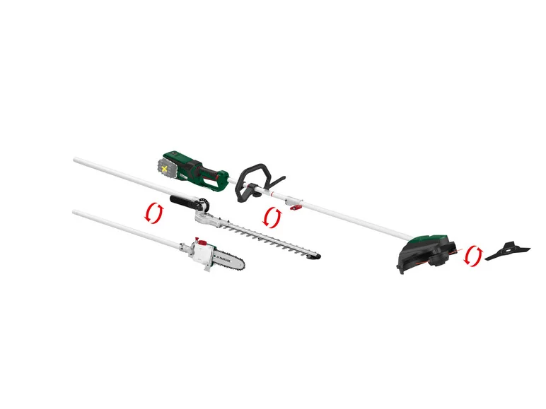 Ferramenta multifuncional sem fio PARKSIDE® PGKGA 40-Li B2 40V para jardim