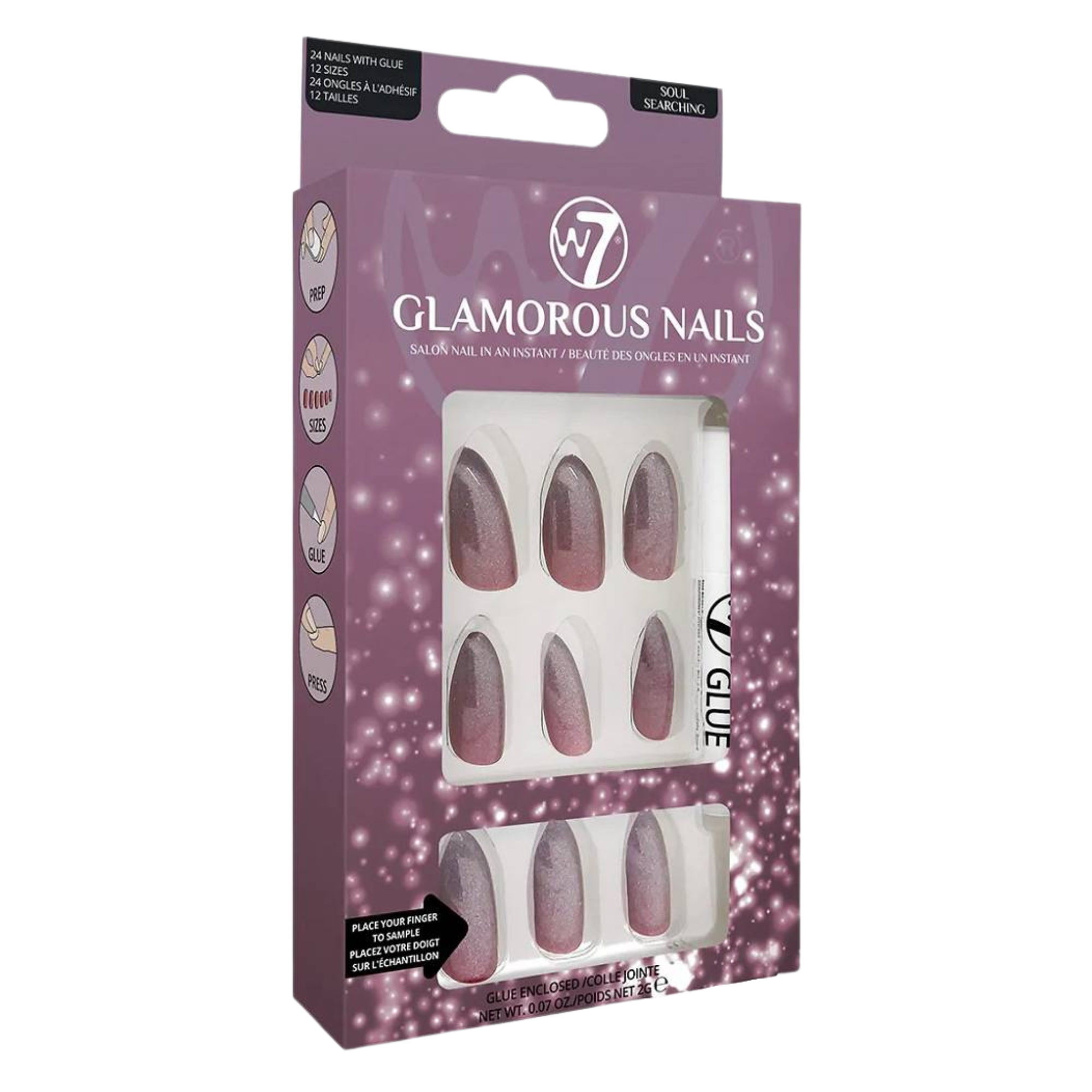 W7 Glamurozni nokti