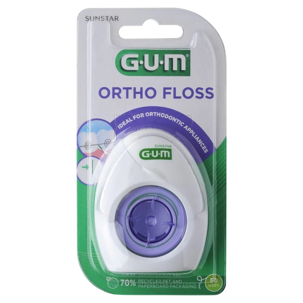 Gum Ortho Floss Nić dentystyczna