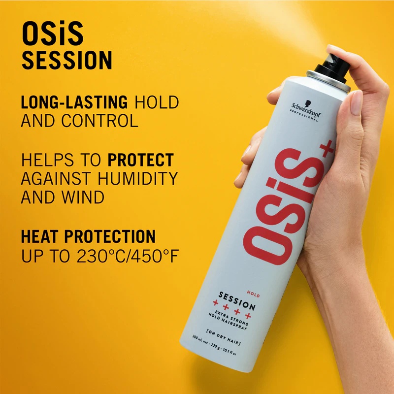 Schwarzkopf Professional Osis+ Session stipras fiksācijas matu laka